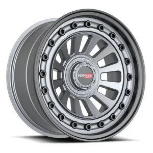 Vortek Offroad – VRD-702 RADAR – Gunmetal – 17″x9″ 0mm – All weather Wheels – 702179570MTBB